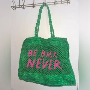 A New Day Be Back Never Handbag